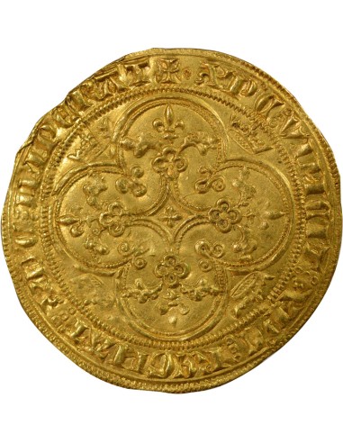 Philippe VI de Valois 1 pavillon d'or Or 1339-1340