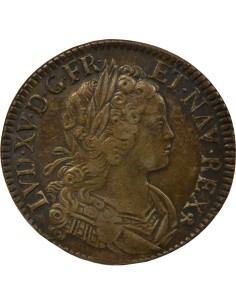 Louis XV De Navarre 1 écu Argent 1718 A - Paris 2