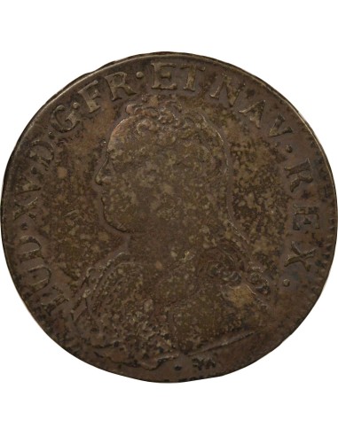 Louis XV Au Buste Habillé 1 écu Argent 1730 H La Rochelle