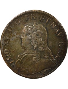 Louis XV Au Buste Habillé 1 écu Argent 1736 9 Rennes 2