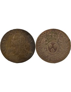 Louis XV Au Buste Habillé 1 écu Argent 1738 E Tours