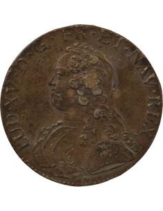 Louis XV Au Buste Habillé 1 écu Argent 1729 & Aix-en-Provence 2