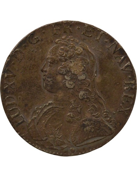 Louis XV Au Buste Habillé 1 écu Argent 1729 & Aix-en-Provence