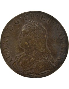 Louis XV Au Buste Habillé 1 écu Argent 1732 & Aix-en-Provence 2