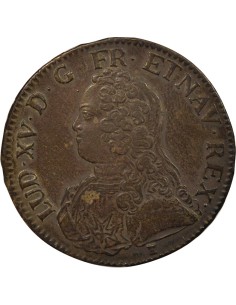 Louis XV Au Buste Habillé 1 écu Argent 1732 9 Rennes 2