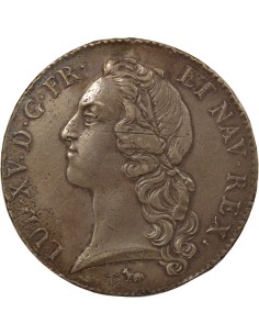 Louis XV Au Bandeau 1 écu Argent 1740 A - Paris 2