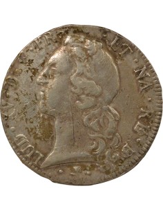 Louis XV Au Bandeau 1 écu Argent 1762 Pau 2