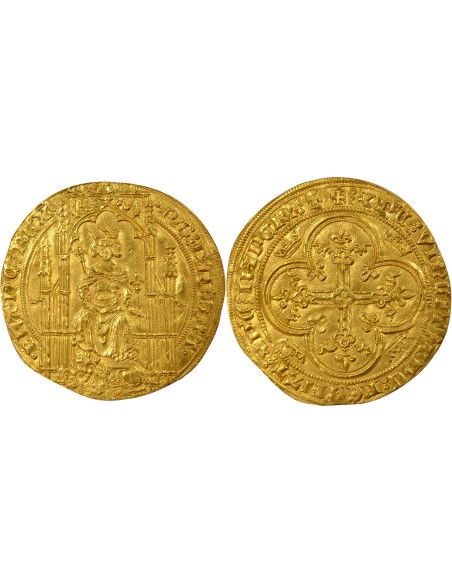 Philippe VI de Valois 1 lion d'or Or 1338-1339