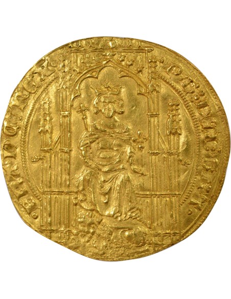 Philippe VI de Valois 1 lion d'or Or 1338-1339