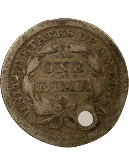 USA Seated Liberty 1 dime Argent 1856 O New Orleans