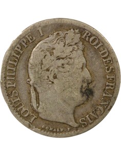 Louis-Philippe Ier 1/2 franc Argent 1841 B Rouen 2