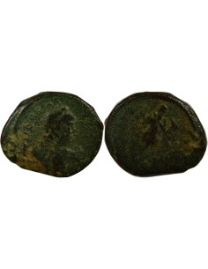 Rome Empire Théodose II Concordia 1 nummus Cuivre 425-435