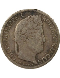 Louis-Philippe Ier 1/2 franc Argent 1839 B Rouen 2