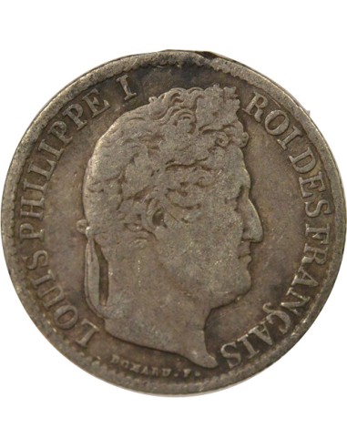 Louis-Philippe Ier 1/2 franc Argent 1839 B Rouen