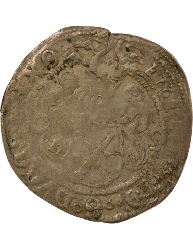 Etats Allemands (Saxe) Frédérick III de Saxe 1 gros Billon 1500-1507 Freiberg