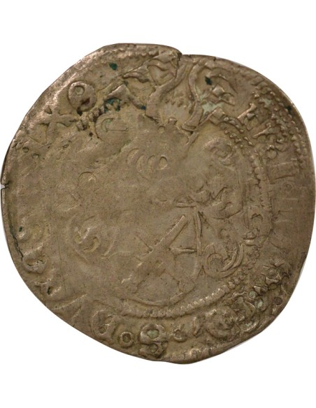 Etats Allemands (Saxe) Frédérick III de Saxe 1 gros Billon 1500-1507 Freiberg