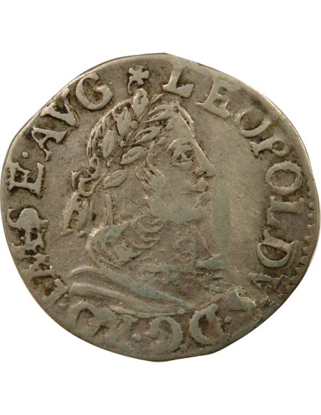 Etats-Allemands (Cologne) Léopold I du Saint Empire 1/16 thaler Argent 1671