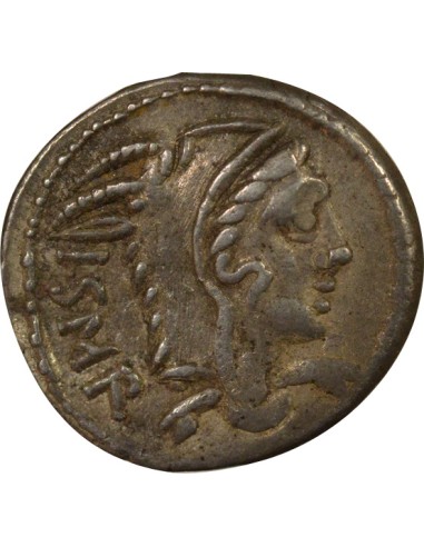 République Romaine Lucius Thorius Balbus 1 denier Argent 105 Av JC R Rome