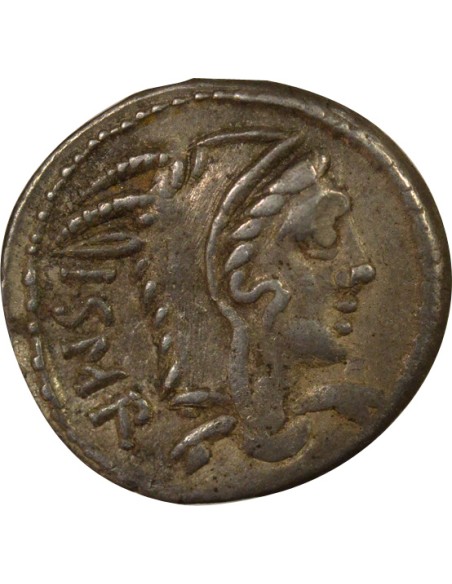 République Romaine Lucius Thorius Balbus 1 denier Argent 105 Av JC R Rome