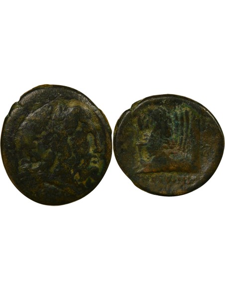 Grèce (Acarnanie) 1 unité Bronze 219-211 Av JC Œniadæ