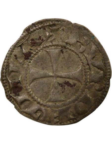 Duché d'Aquitaine Guillaume X 1 denier Billon 1127-1137 K Bordeaux