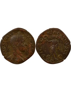 Rome Empire Alexandre Sévère Victoria 1 sesterce Bronze 231 R Rome