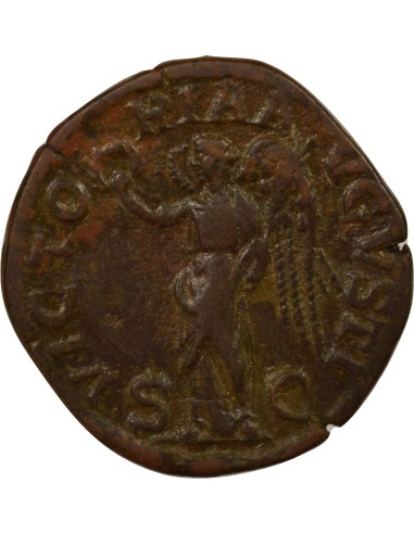 Rome Empire Alexandre Sévère Victoria 1 sesterce Bronze 231 R Rome