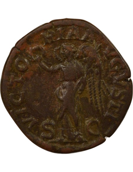 Rome Empire Alexandre Sévère Victoria 1 sesterce Bronze 231 R Rome