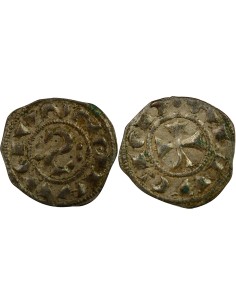 Sienne 1 denier Billon 1180-1200 Sienne