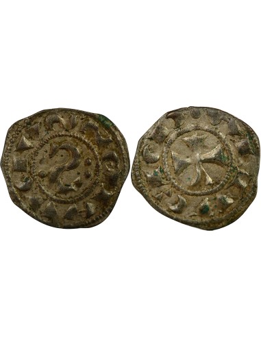 Sienne 1 denier Billon 1180-1200 Sienne