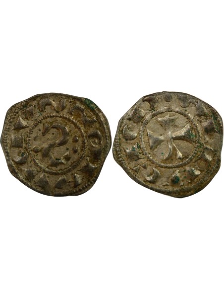 Sienne 1 denier Billon 1180-1200 Sienne