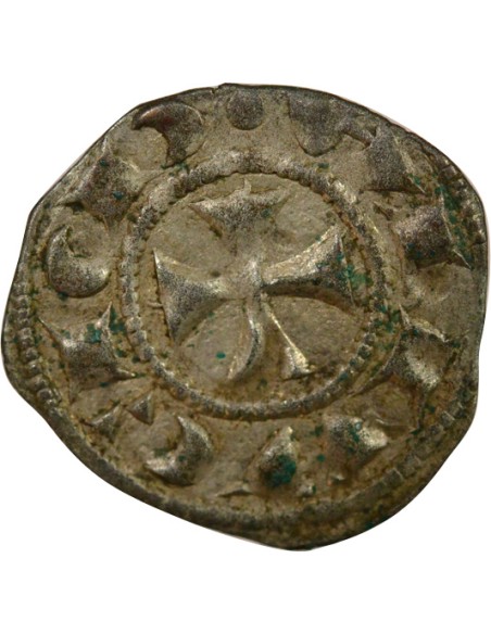 Sienne 1 denier Billon 1180-1200 Sienne