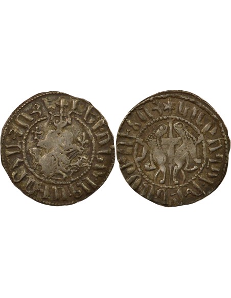 Arménie Levon I 1 tram Argent 1198-1219 Kozan / Sis