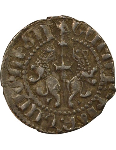 Arménie Levon I Roi assis 1 tram Argent 1198-1219 Kozan / Sis