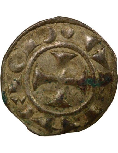 Sienne 1 denier Billon 1180-1200 Sienne