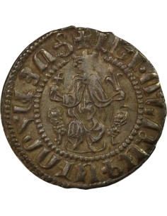 Arménie Levon I Roi assis 1 tram Argent 1198-1219 Kozan / Sis 2