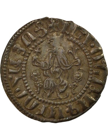 Arménie Levon I Roi assis 1 tram Argent 1198-1219 Kozan / Sis