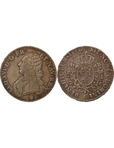 Louis XVI Au Buste Habillé 1 ecu Argent 1790 I Limoges