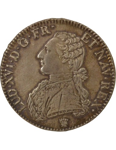 Louis XVI Au Buste Habillé 1 ecu Argent 1790 I Limoges