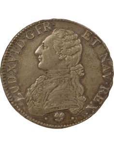 Louis XVI Au Buste Habillé 1 ecu Argent 1787 L Bayonne 2