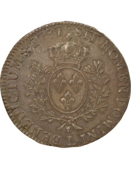 Louis XVI Au Buste Habillé 1 ecu Argent 1787 L Bayonne