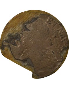 Louis XVI Au Buste Habillé 1 ecu Laiton Argenté I Limoges 2