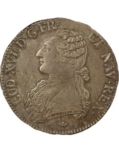 Louis XVI Au Buste Habillé 1 ecu Argent 1788 M Toulouse 2