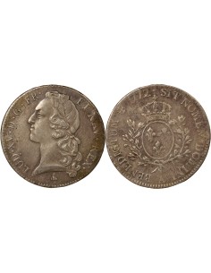 Louis XV Au Bandeau 1 écu Argent 1772 A - Paris