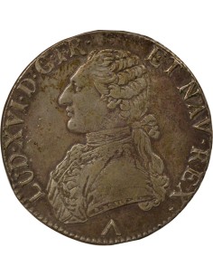 Louis XVI Au Buste Habillé 1 ecu Argent 1778 W Lille 2