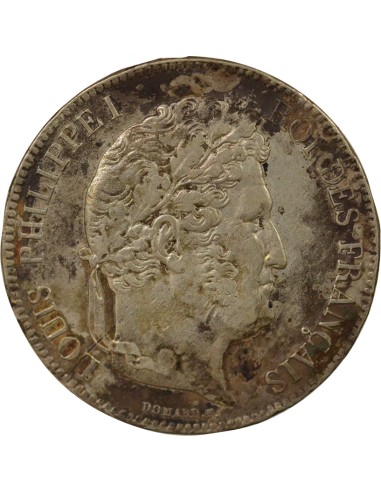 IIe Type 5 francs Argent 1835 A - Paris