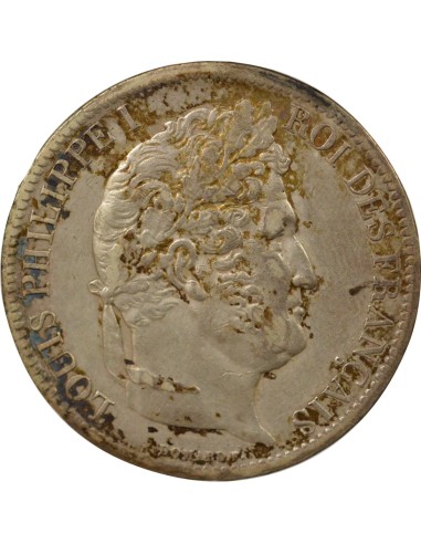 Tr. en Relief 5 francs Argent 1831 MA Marseille