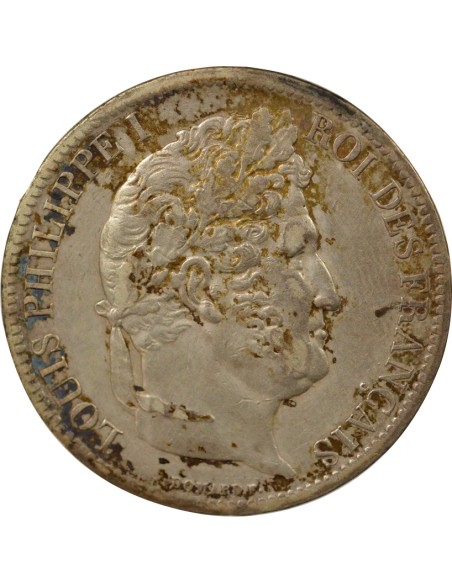 Tr. en Relief 5 francs Argent 1831 MA Marseille