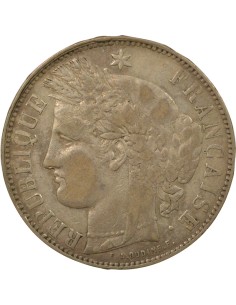 Sans Légende 5 francs Argent 1871 K Bordeaux 2
