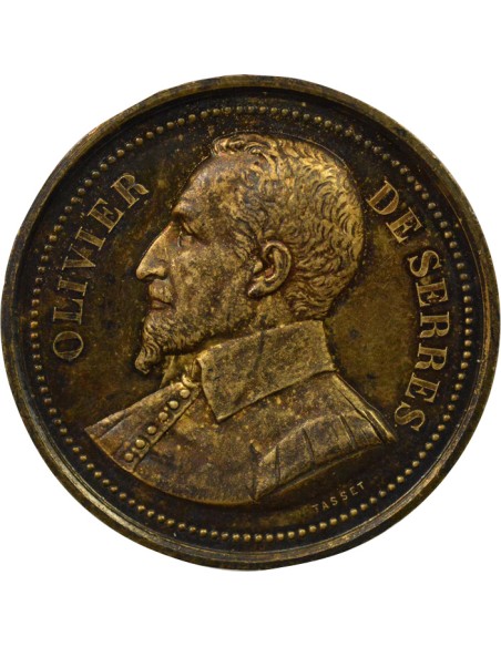 Olivier de Serres Exposition d'Horticulture 1 jeton Argent 1896